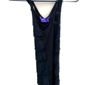 Miley Cyrus Black Summer Dress